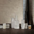 Ripple Glas 4er Set (frosted) von ferm LIVING edel weiss